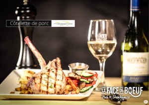 La tendre Côtelette de porc NAGANO